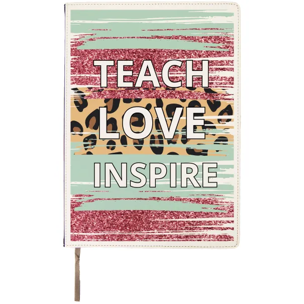 Teach Love Inspire Teachers Notebook A4 Product Image