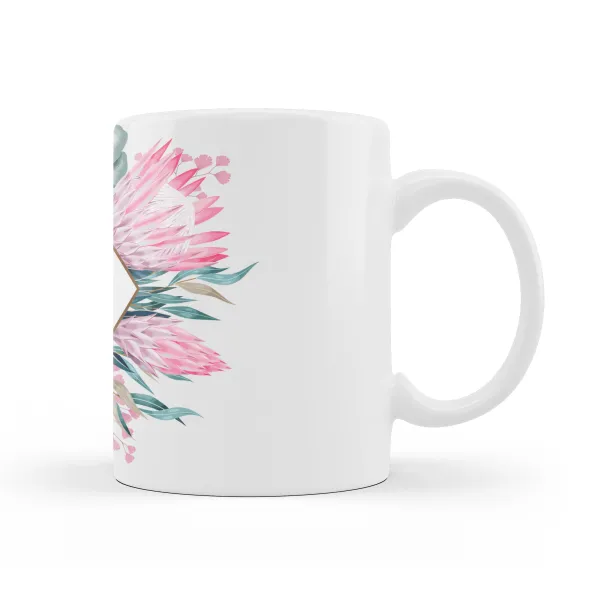 Personalised Protea  Mug Product Image
