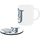 Blue Initial Protea Mug And Coaster Set Product Thumbnail