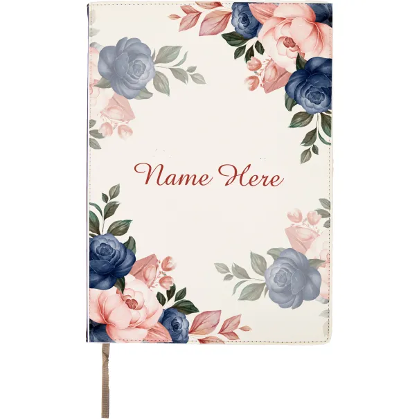 Personalised Floral Notebook Product Image