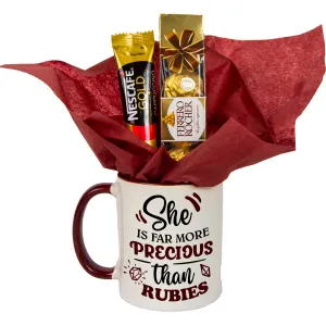 She Is Far More Precious Mug Gift Set Product Images