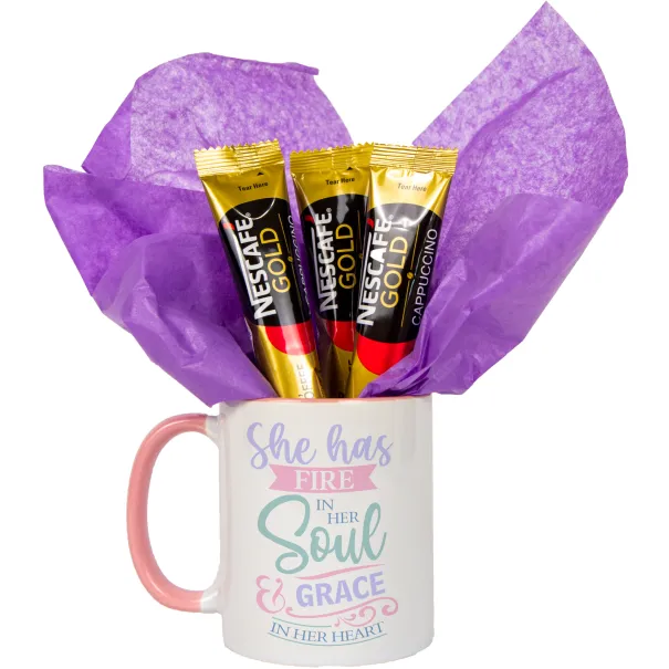 She Has Fire In Her Soul Mug Gift Set Product Image