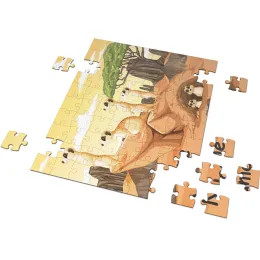 Kids Meerkat A4 Puzzle - 120 Piece Product Images