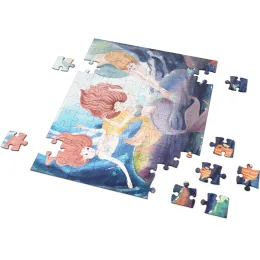 Kids Mermaid A4 Puzzle - 120 Pieces Product Images