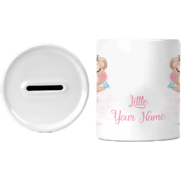 Personalised Ballerina Bear Money Box Product Image