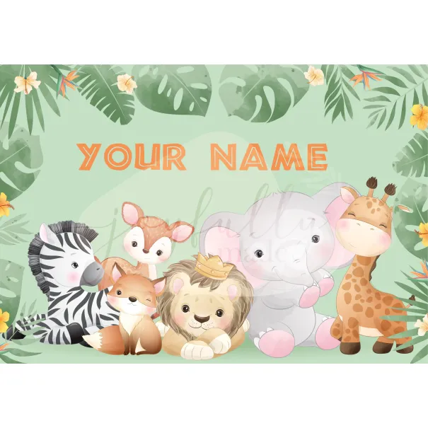 Wild Animal Kids Puzzle -120 Piece Product Image