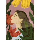 Flower Lady A4 Puzzle - 120 Piece Product Thumbnail