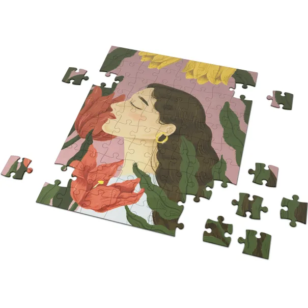 Flower Lady A4 Puzzle - 120 Piece Product Image