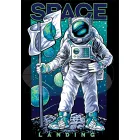 Space Landing Astronaut Puzzle-120 Piece Product Thumbnail