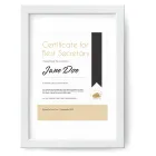 Best Secretary Certificate Product Thumbnail