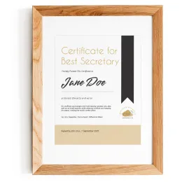 Best Secretary Certificate Product Images