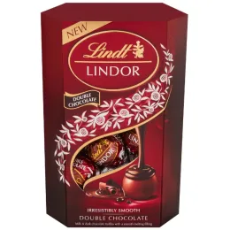 Lindt Lindor Double Chocolate 125g Product Images