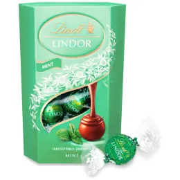 Lindt Lindor Mint Milk Chocolate 125g Product Images
