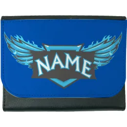 Blue Sport Wing Emblem Wallet Product Images