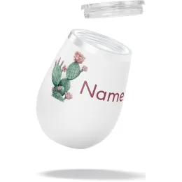 Cactus Pink & Green Personalised Tumbler Product Images