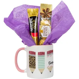 Teacher Pencil Mug Gift Set Product Images