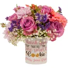 Pink Flowers In Personalised Mug Product Thumbnail