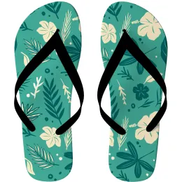 Summer Flower Design Flip Flops Product Images