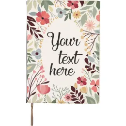 A5 Floral Personalised Notebook Product Images