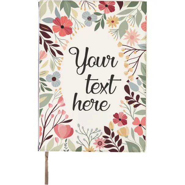 A5 Floral Personalised Notebook Product Image